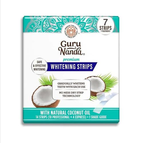 Tooth whitening strips Coconut oil teeth care whitening strips teeth whitening strips