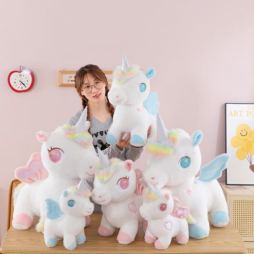 Rainbow Unicorn Plush Toy Doll