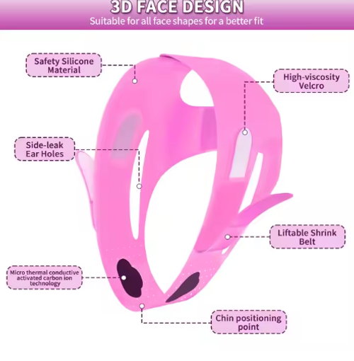 Double Chin Reducer V Line Face Lifting Tape Face Strap