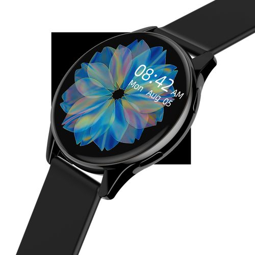 T2pro round screen bluetooth call heart rate exercise pedometer call message reminder smart watch