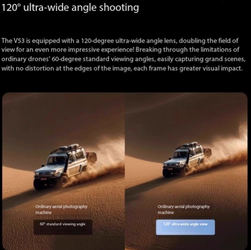 4DRC V53 Obstacle Avoidance Drone with Screen - Professional Aerial Photography Quadcopter