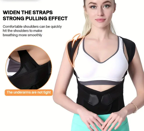 Adult back correction belt with keel for anti-hunchback posture correction
