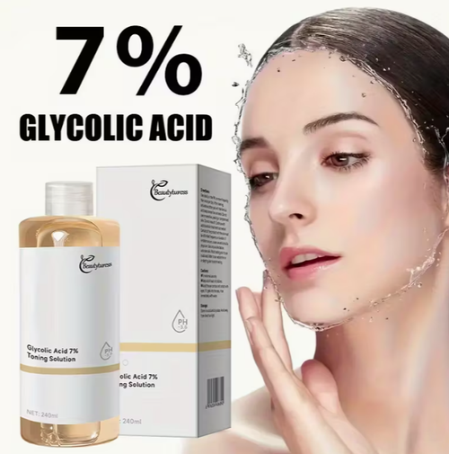 Glycolic Acid 7% Toning Solution - The Ordinary pH 3.6 Exfoliating Face Toner for Radiant Skin