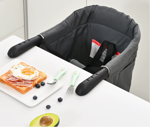 Universal Baby High Chair Safety Harness - Portable Fabric Seat Belt for Infant Dining & Travel