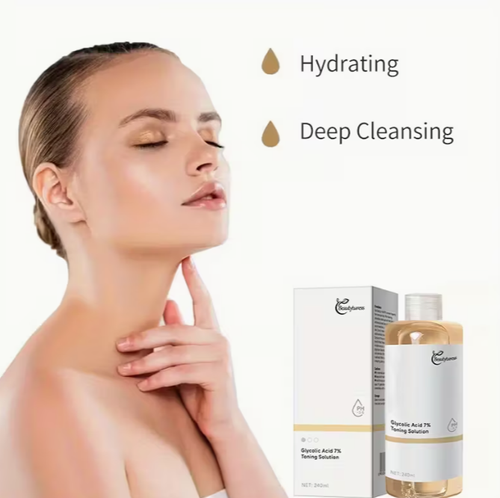 Glycolic Acid 7% Toning Solution - The Ordinary pH 3.6 Exfoliating Face Toner for Radiant Skin