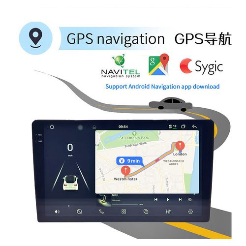 All-in-One Car GPS Navigation with Wireless CarPlay & Bluetooth - Smart Touchscreen Stereo for Cars