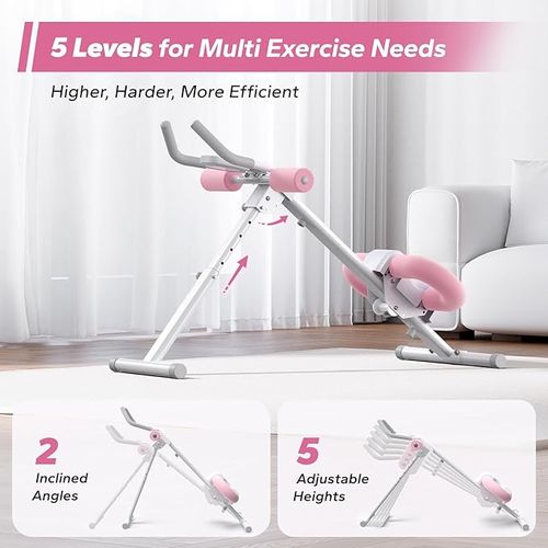 Máquina de belleza para la cintura, dispositivo de fitness abdominal, máquina abdominal perezosa para reducir la grasa abdominal, artefacto de línea de chaleco, equipo de fitness para músculos abdominales, máquina de curl abdominal