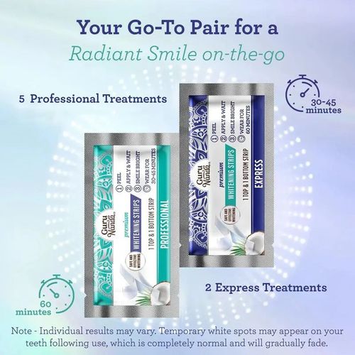 Tooth whitening strips Coconut oil teeth care whitening strips teeth whitening strips