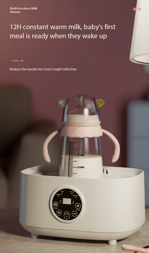 Multifunctional constant temperature disinfection and drying three-in-one milk warmer for babies