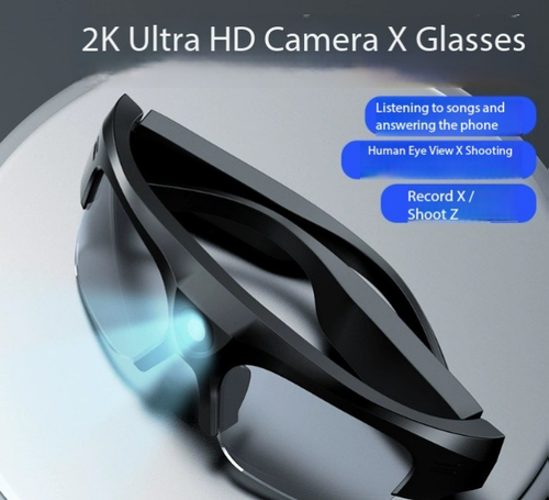 Smart Camera Glasses - Stable HD Recording for Driving & Sports with Bluetooth