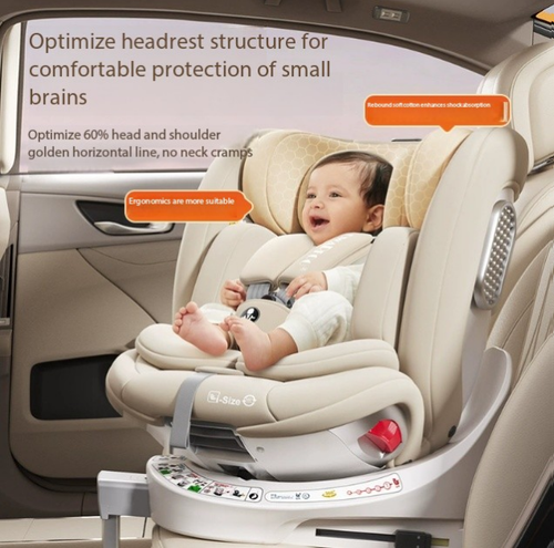 0-12 Years Child Car Seat - Portable & Safe Baby Car Seat with Advanced Protection