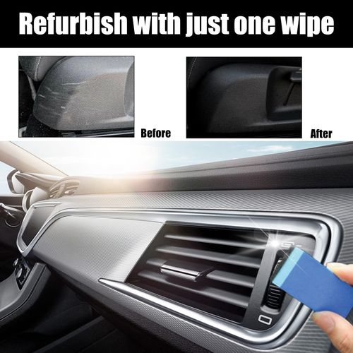 Professional Plastic Renewal Coating - Car Interior Cleaning & Anti-Dust Dashboard/Seats Gloss Protection