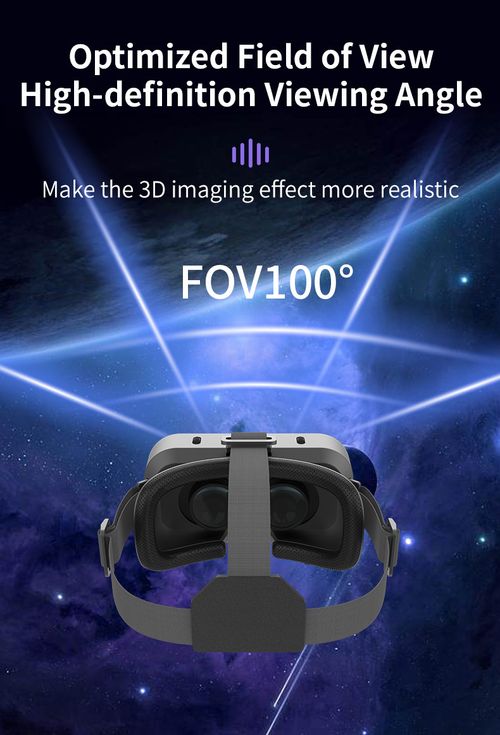 VRSHINECON Virtual Reality Headset - 3D VR Glasses for Smartphone Movies & Gaming