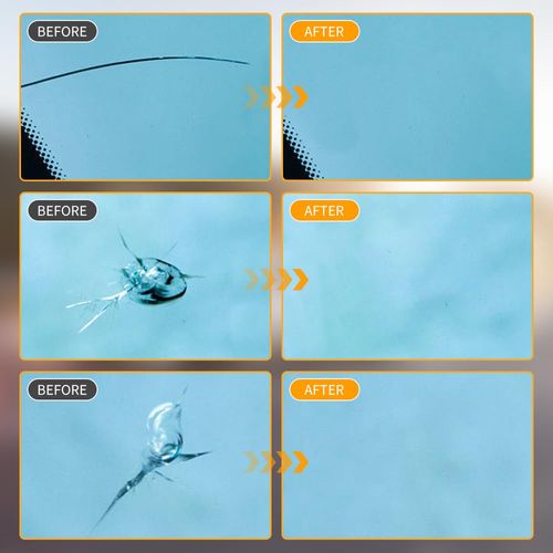 Professional Windshield Repair Kit - Car Glass Crack & Scratch Filling Liquid for DIY Fix