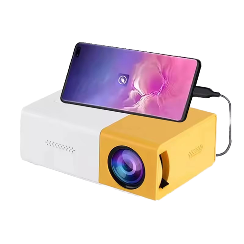 Small mini projector home wall projector 4K HD portable projector