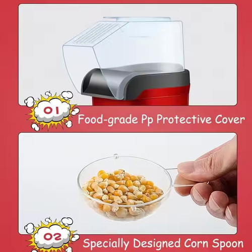 Mini hot air popcorn machine household small electric blower puffing machine popcorn machine household
