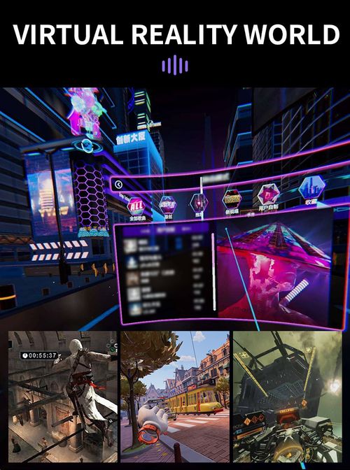 VRSHINECON Virtual Reality Headset - 3D VR Glasses for Smartphone Movies & Gaming