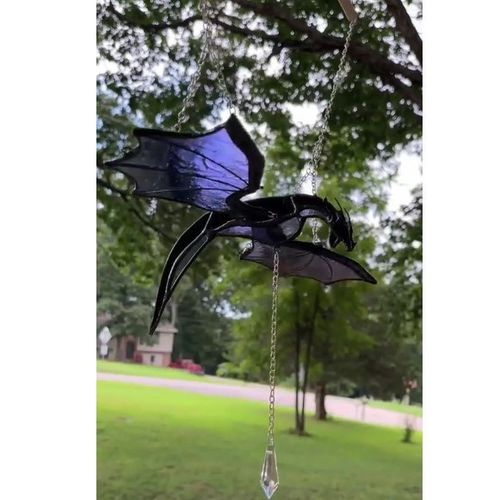 iron flying dragon hanging ornament