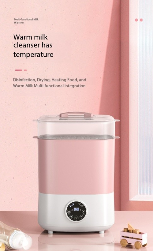 Multifunctional constant temperature disinfection and drying three-in-one milk warmer for babies