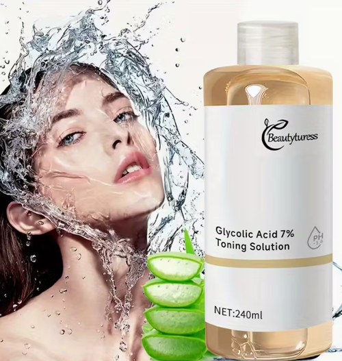 Glycolic Acid 7% Toning Solution - The Ordinary pH 3.6 Exfoliating Face Toner for Radiant Skin