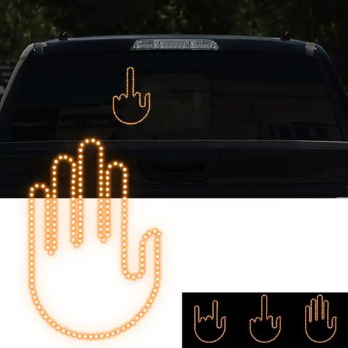 Car LED gesture