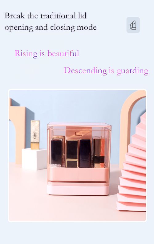 Cosmetic Storage Display Box Beauty Salon Lipstick Jewelry Organizer Case