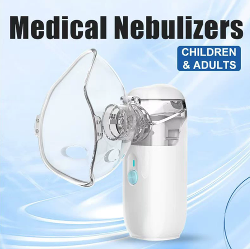 Portable Mesh Nebulizer for Kids & Adults - Medical Grade Handheld Ultrasonic Nebulizer Machine