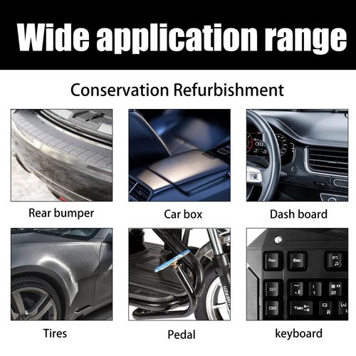 Professional Plastic Renewal Coating - Car Interior Cleaning & Anti-Dust Dashboard/Seats Gloss Protection