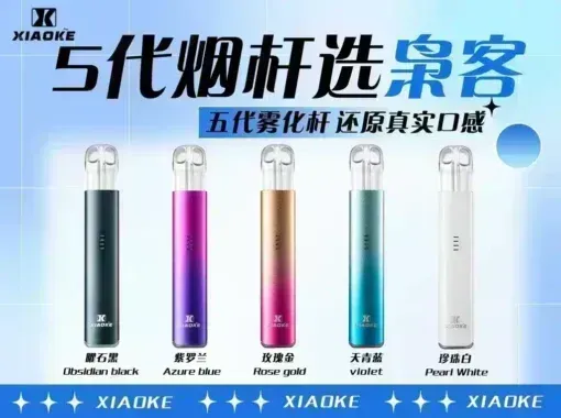 XIAOKE梟客 五代主機 Type-C充電 可調功率 電子煙主機