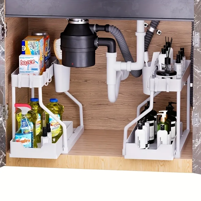Under Sink Organizer 2 Pack