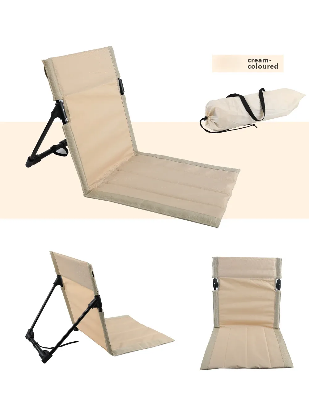 Best Portable Folding Stool with Backrest – Lightweight & Durable for Travel, Market & Outdoor Use | Ghana"