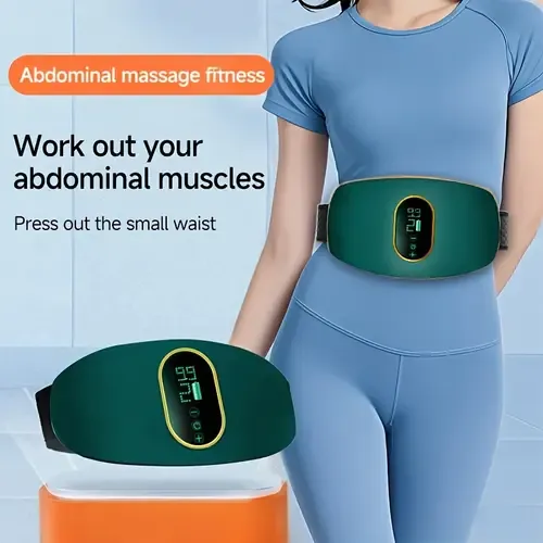Rechargeable Waist Massager with Heat – Portable Back Pain Relief – Best for Ghana