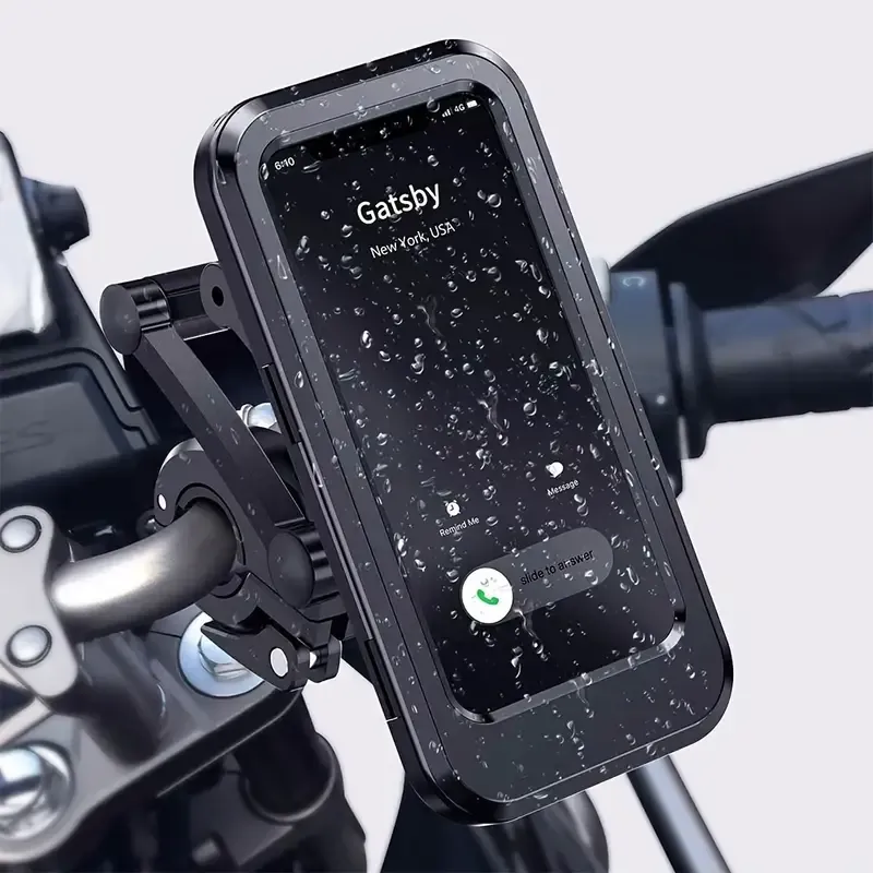 Best Waterproof Motorcycle Phone Mount for Ghana – Secure, Anti-Slip & Rainproof!"*