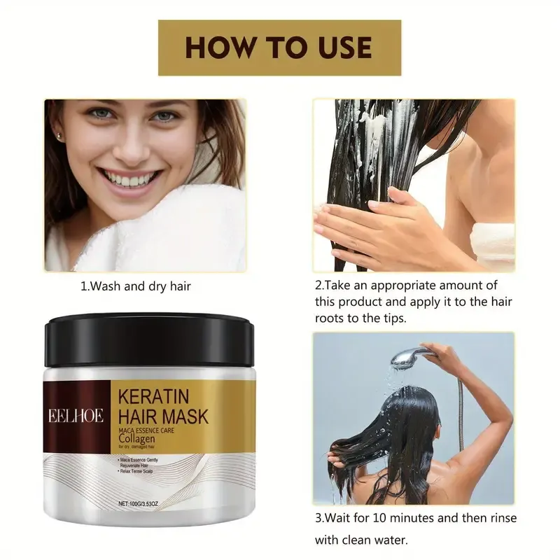 Best Keratin Hair Mask in Ghana – Deep Repair, Frizz Control & Shine Boost