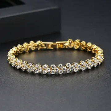 Diamond Bracelet Ghana – Elegant & Adjustable for Weddings & Parties!