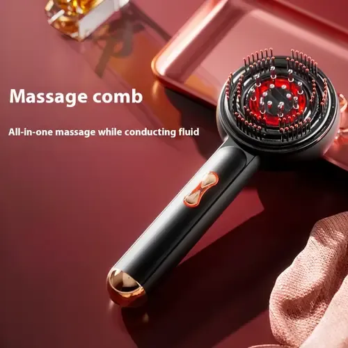 Electric Massage Comb Ghana 💆🏾‍♀️ | Hair Growth + Aromatherapy – Get Stronger, Longer Hair Now
