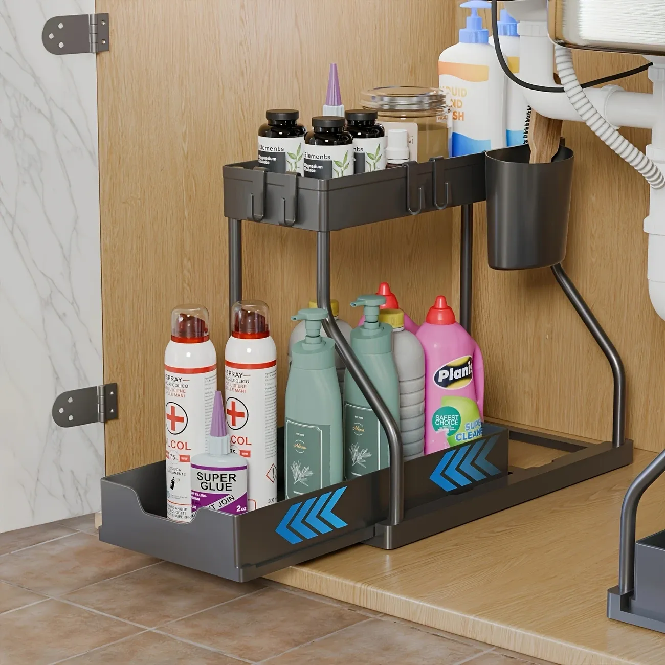 Under Sink Organizer 2 Pack