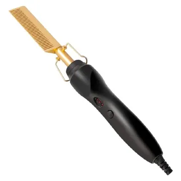 Electric Heated Comb Ghana - Salon-Quality Hair Straightening at Home"