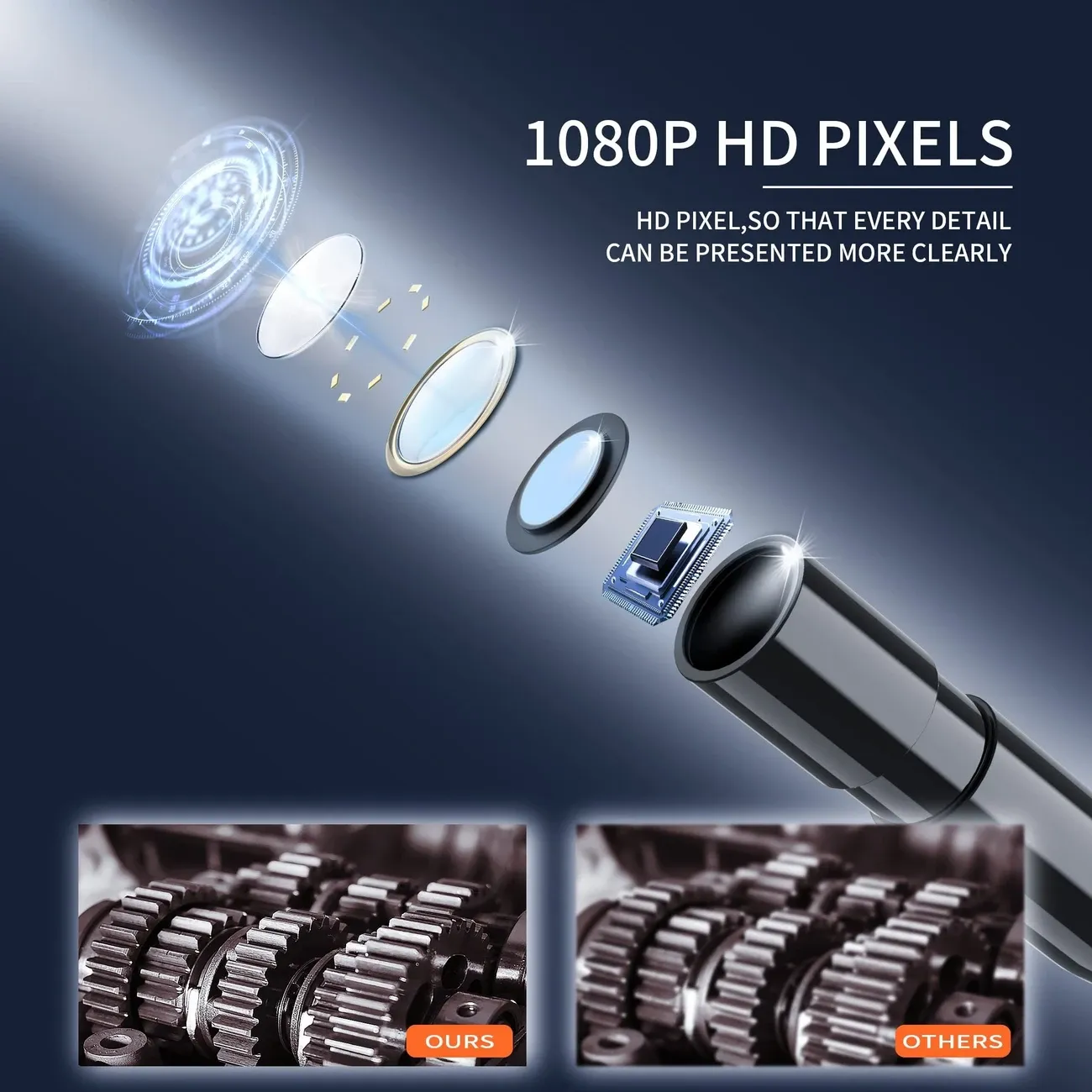 Best Endoscope Camera in Ghana 📹 | Wireless Inspection Camera for Phones - Mechanic & Home Use