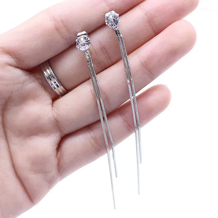 Ghanaian Fringe Earrings - Handmade Afro-Chic Dangle Jewelry for Women