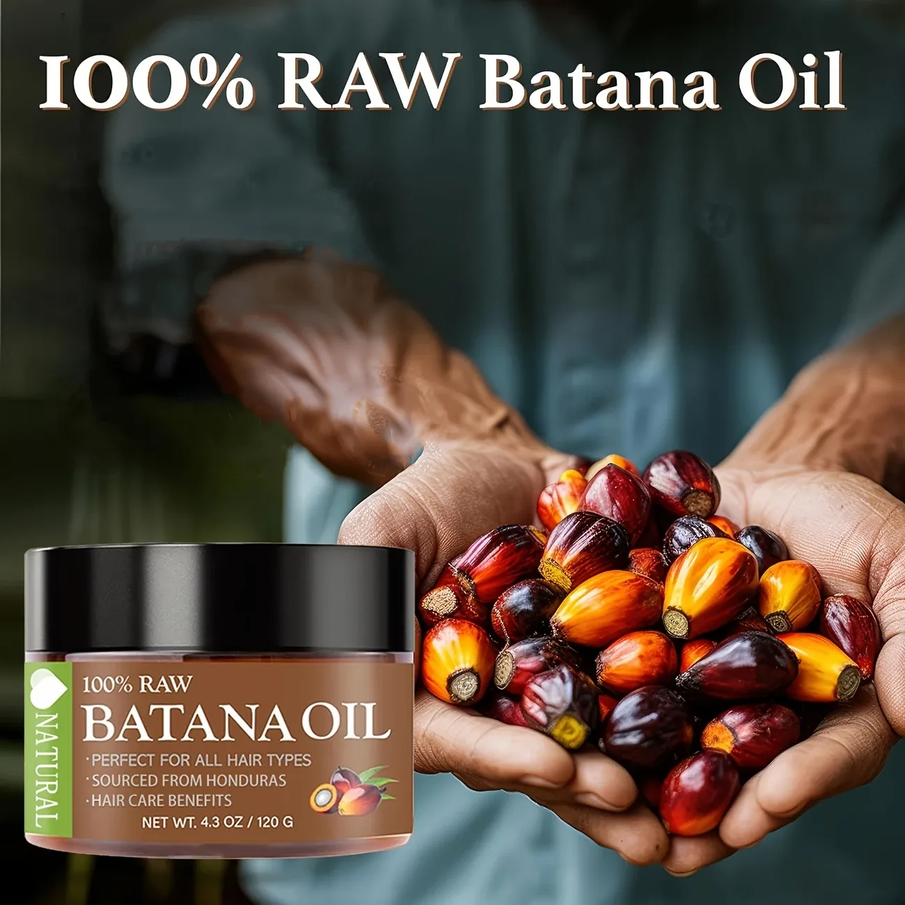 Authentic Honduras Batana Hair Oil 🌿 - Transform Dry, Damaged Hair in Ghana! 100% Natural Growth Elixir!