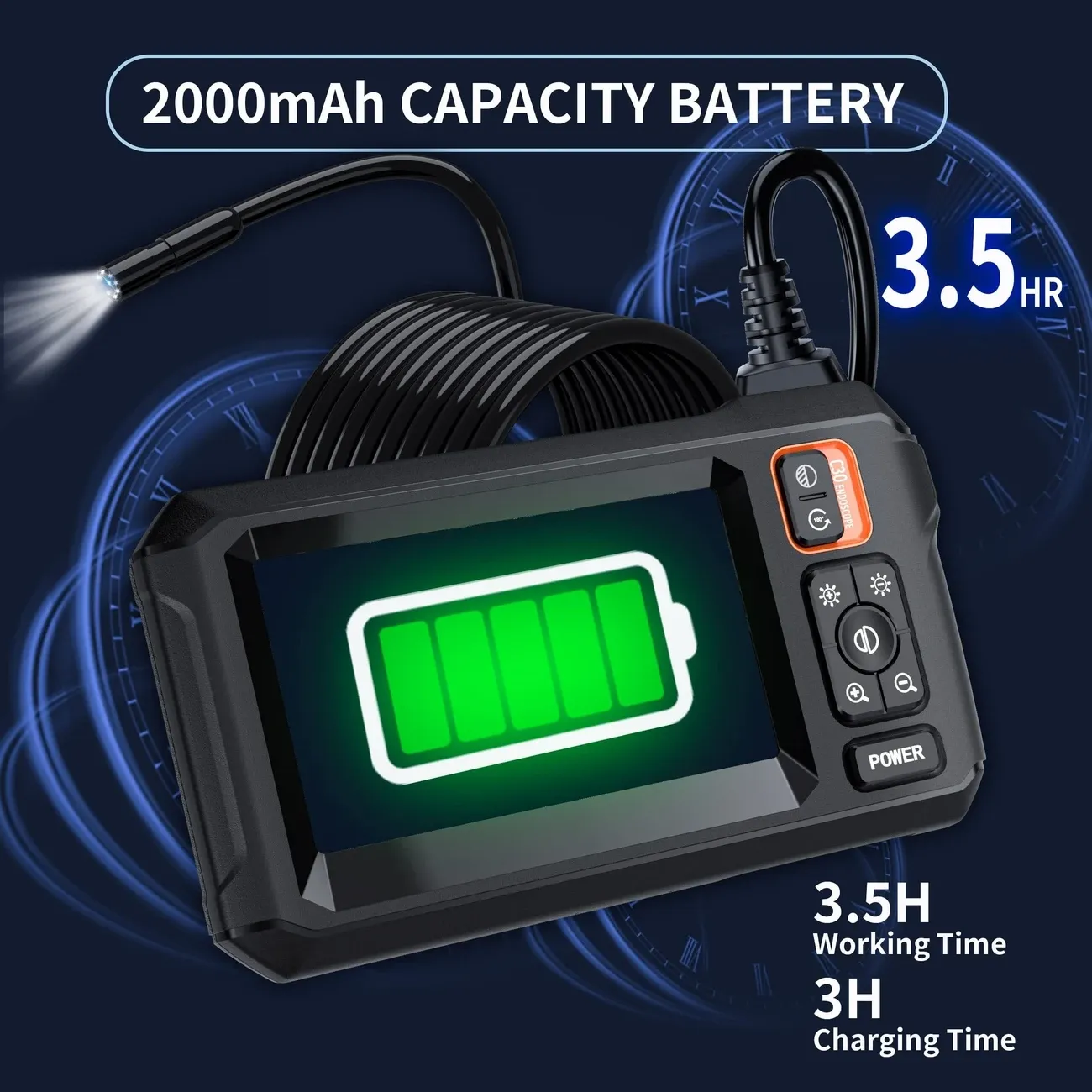 Best Endoscope Camera in Ghana 📹 | Wireless Inspection Camera for Phones - Mechanic & Home Use