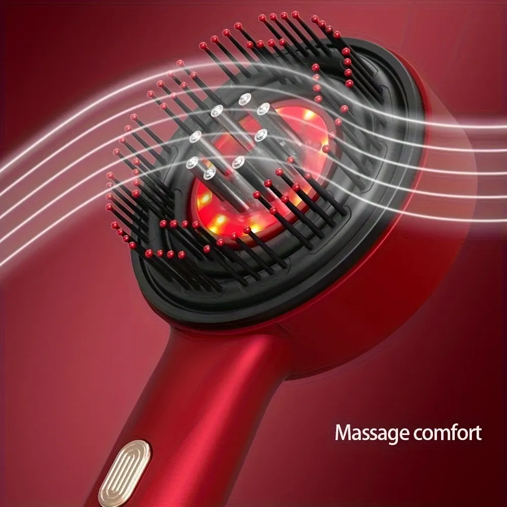 Electric Massage Comb Ghana 💆🏾‍♀️ | Hair Growth + Aromatherapy – Get Stronger, Longer Hair Now
