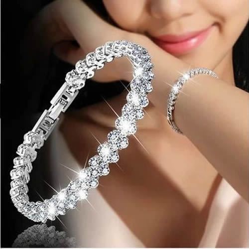 Diamond Bracelet Ghana – Elegant & Adjustable for Weddings & Parties!