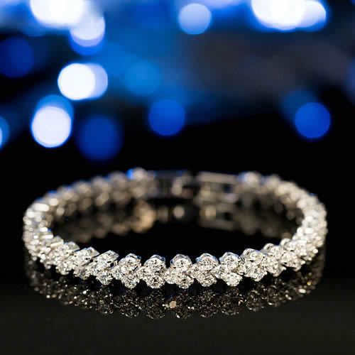 Diamond Bracelet Ghana – Elegant & Adjustable for Weddings & Parties!