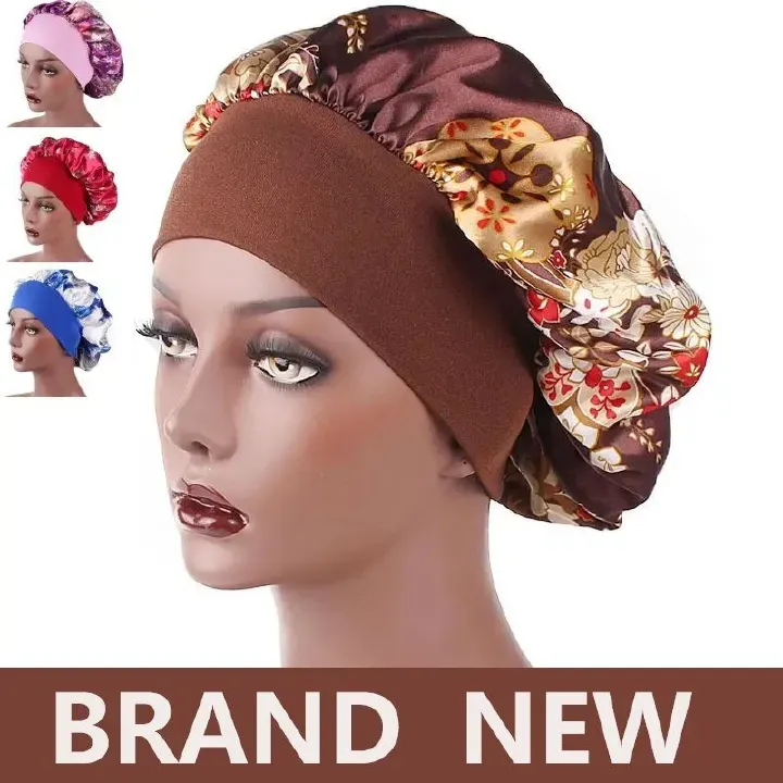 African Print Satin Headwrap Ghana – Stylish & Hair-Protective!
