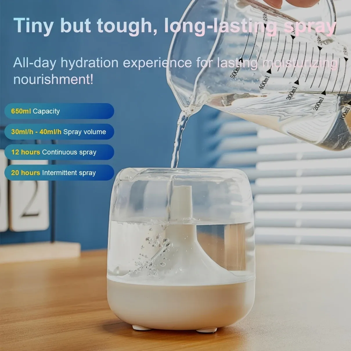 Portable Mini Humidifier Spray for Dry Skin – Cool & Hydrate in Ghana!