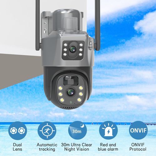 Solar Security Camera Ghana - Wireless HD Monitoring with Night Vision