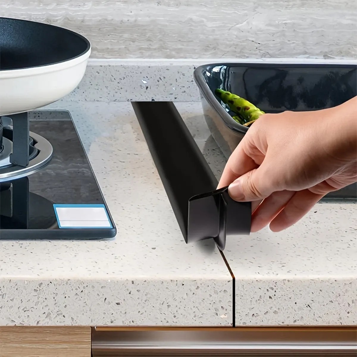 Heat-Resistant Silicone Kitchen Gap Seal – Anti-Pest & Easy Clean – Best for Ghana Homes