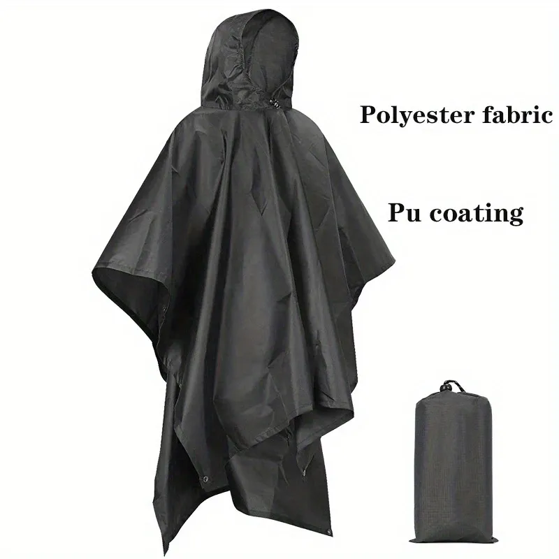 Best Cape Raincoat Ghana ☔ | Waterproof & Reflective - Protection for Work & School (Unisex)